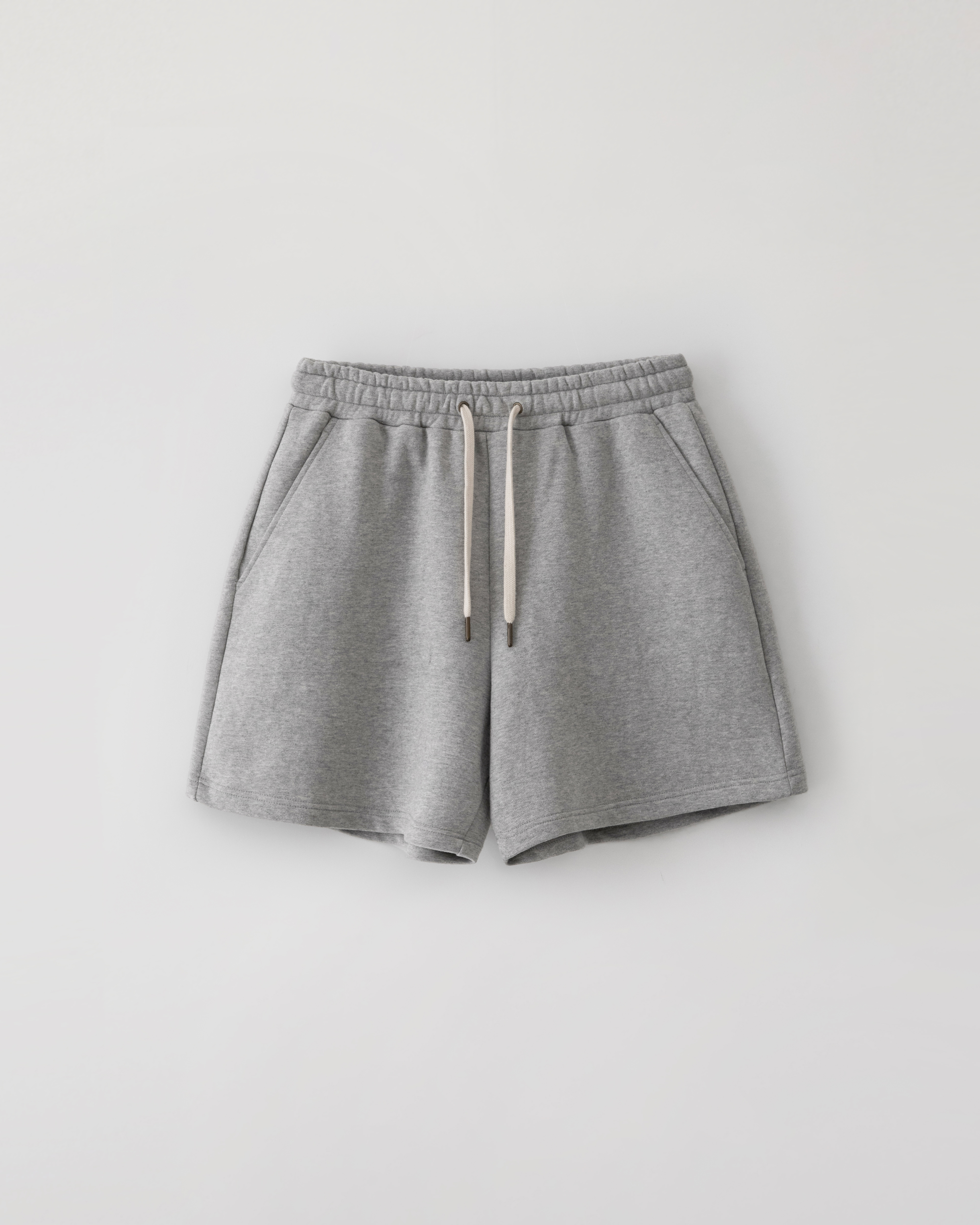 Ivy sweat shorts - melange gray